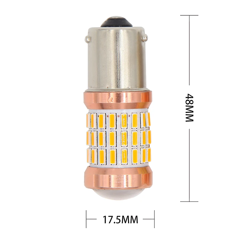 S25 1156 BA15S P21W 4014 LED 60SMD автомобильный резервный свет тормозной лампы DRL Авто