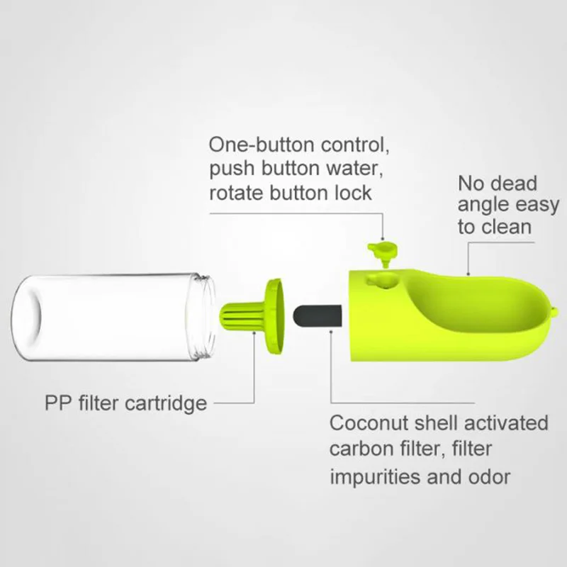 Portable Pet Dog Water Bottle Automatic Dog Water Bowl Fountain Pet Outdoor Travel Drinking Water Feeder Storage Water Container14