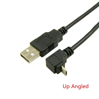 

25CM 1M 1.5M USB 2.0 A Male to Micro usb 5 Pin 5PIN 5P Left & Right & Up & Down Angled Male Converter charging Cable Cord