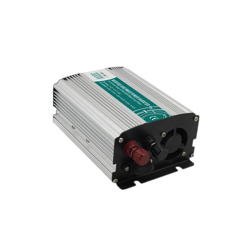 24V DC to 120V AC 300W Car Power Inverter Pure Sine Wave Inverter Home Solar
