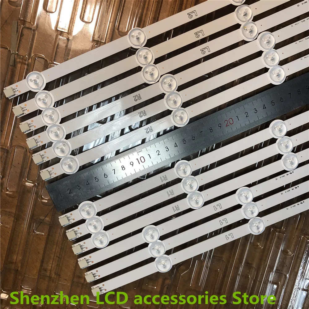 12 шт./лот LED телевизор для LG 47 дюймов ROW2.1 LC470DU 47LN5750 47LN5790 6916L 1174A 100%