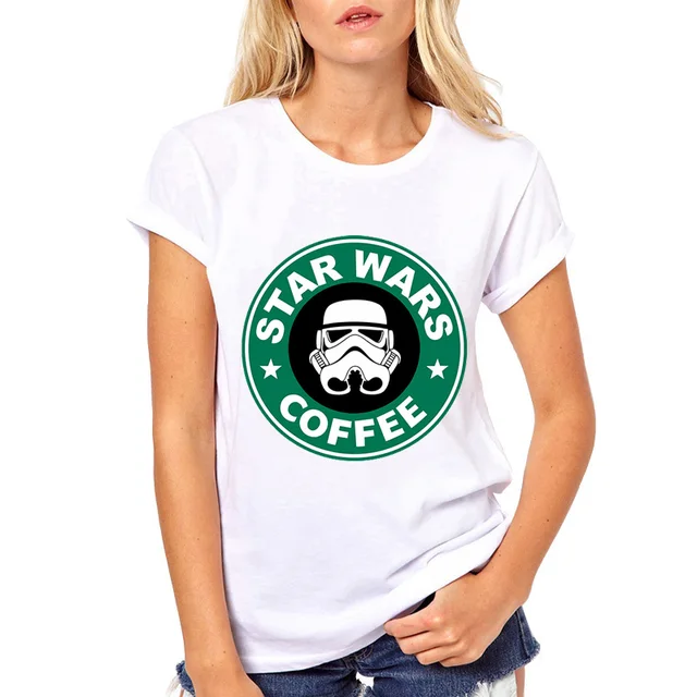 Star Wars T Shirt Women Darth Vader Costume T Shirts Funny Cool Design