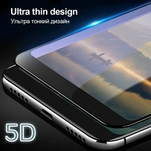 5D закаленное Стекло для Xiaomi Redmi Note 5 4 глобальных 5 плюс Экран протектор фильм для Xiaomi MiA1 8 SE 6X 5X полное покрытие защитной