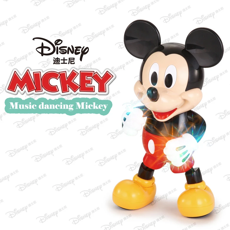 ディズニーダンスmickeyマウス眩しい音楽ロボット光沢のある知育玩具電子ウォーキングロボット子供音楽ロボットおもちゃ Electronic Pets Aliexpress