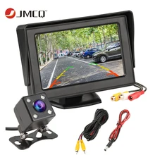 JMCQ 4.3 Pollici TFT LCD Car Monitor di Visualizzazione del Monitor della Macchina Fotografica di Inverso Sistema di Parcheggio per Auto Retrovisore Monitor NTSC PAL