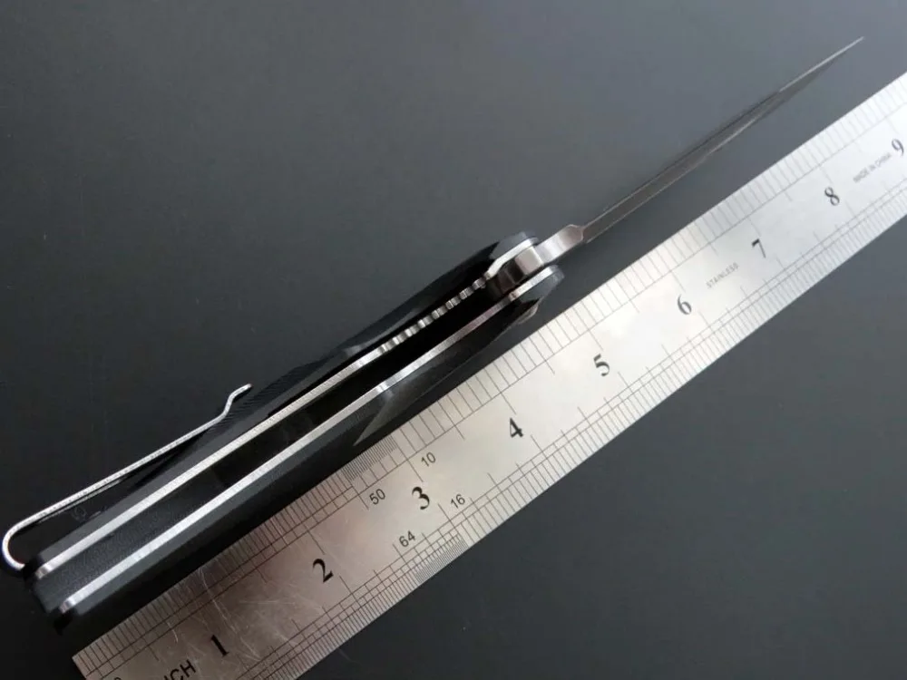 BJL складной Ножи D2 лезвие шариковый подшипник + G10 ручка Открытый Охота Кемпинг Фрукты Ножи EDC нож Карманный EF48