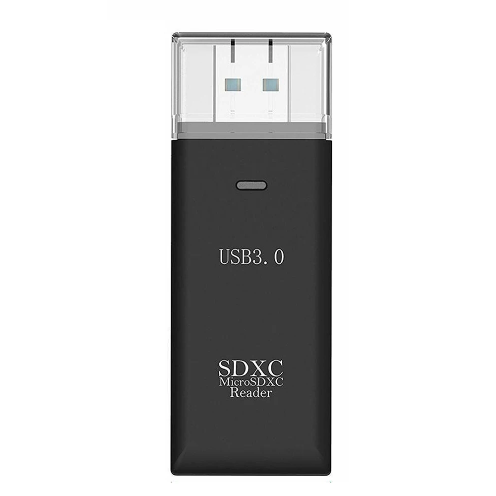 Высокоскоростной адаптер для чтения карт памяти 2 в 1 USB 3,0 микро-sd SDXC TF T-Flash