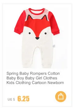 Хлопковая одежда для маленьких девочек; одежда с Микки Маусом для маленьких мальчиков; детские комбинезоны; Одежда для новорожденных; летняя одежда для малышей; Roupas Bebe; комбинезоны с рисунком