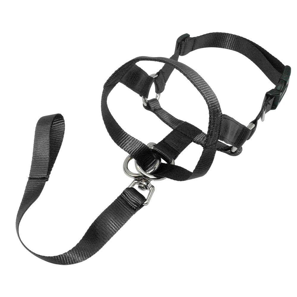 Нейлоновый ошейник для собак тренировочный Halter синего красного черного цветов