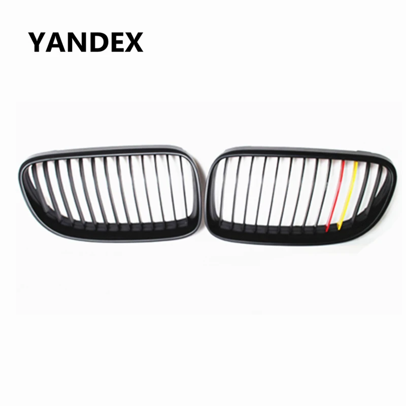 

e92 e93 Germany flag bumper grill front grille for bmw e92 e93 3 series 2009 - 2013 2 door coupe convertible