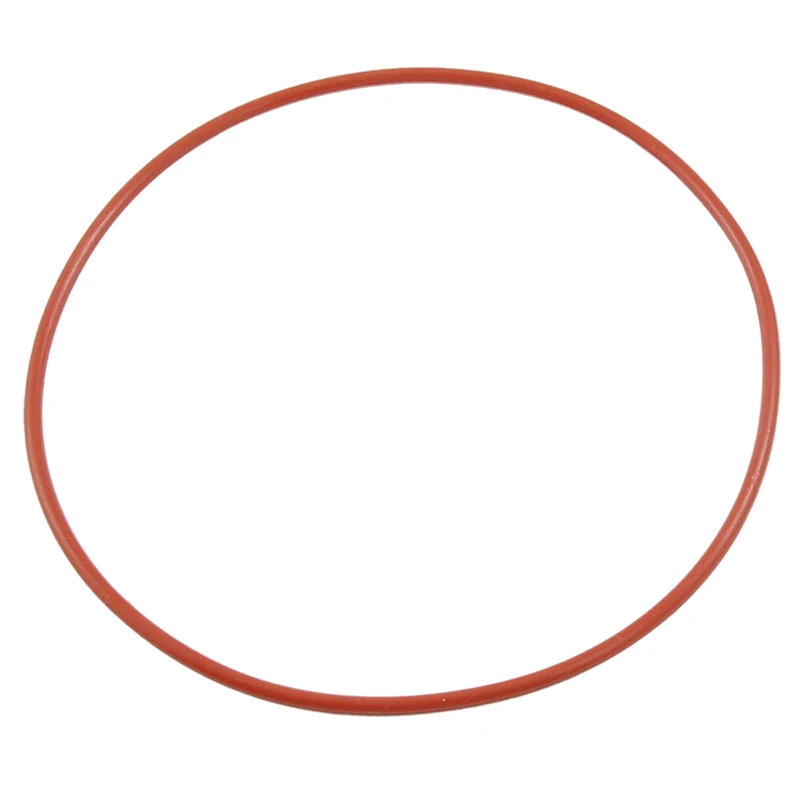 

125mm x 3mm thick red silicone O ring gasket seal