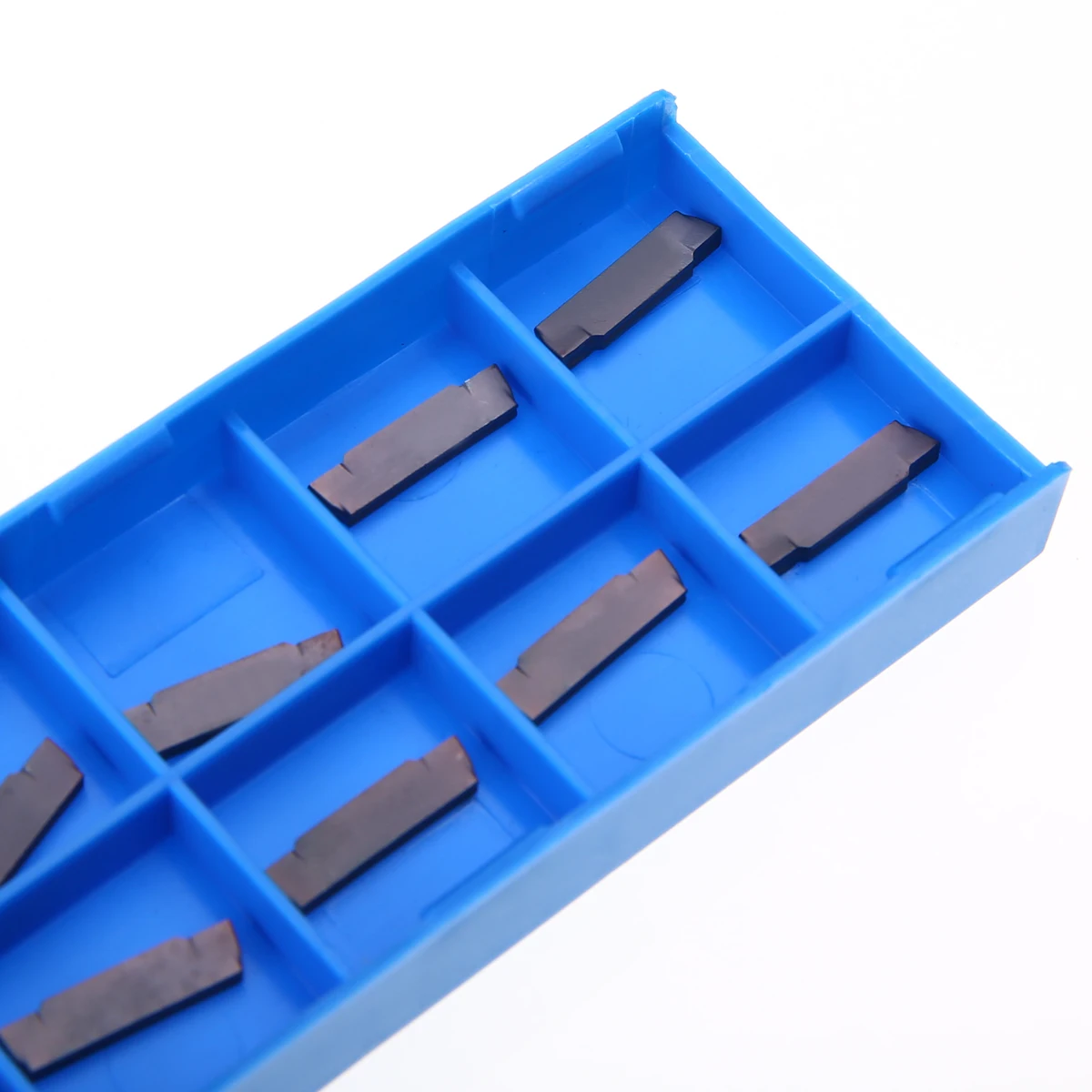 10pcs/set MGMN200-G LDA Carbide Inserts Blades Grooving Cutting Lathe Tool with Box