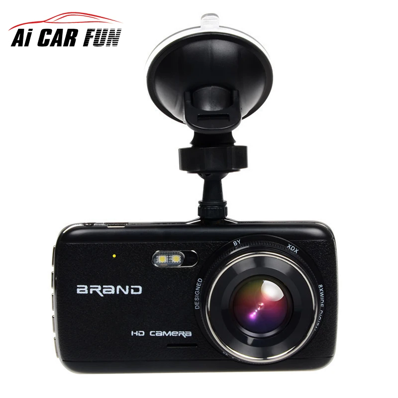 4 0 Car DVR font b Camera b font Dual Lens With LDWS ADAS Rear View