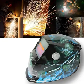 

2018 New Pro Solar Welder Mask Auto-Darkening Welding Helmet Pattern lightning