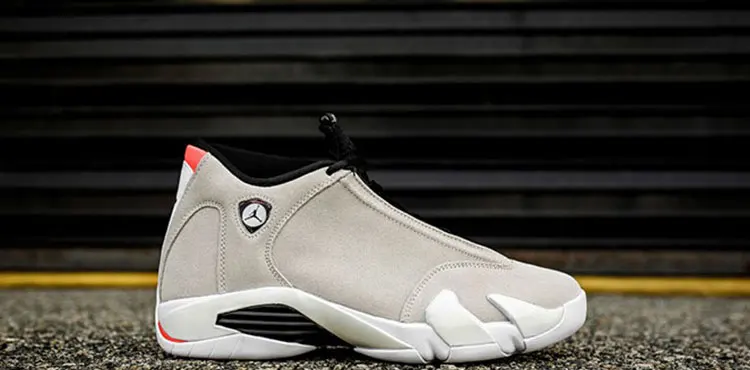

KFJ AIR US Jordan Retro 14 Desert Sand Basketball Shoes High Cut Winter Outdoor Sneaker Orange Heels Increased Footwear