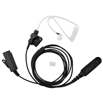 

Multi-Pin Acoustic Air Tube Earpiece PTT MIC Headset for Motorola GP328 GP338 GP340 GP380 GP1280 PRO5150 GP329 GP339 Radio