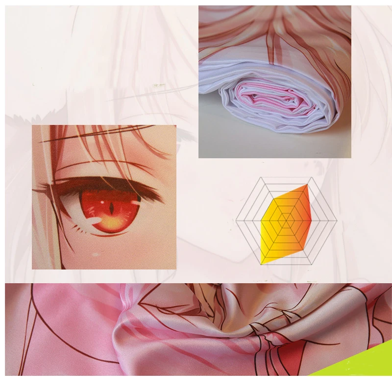 Чехол для наволочки Bishojo игровой чехол из игры Galgame Dakimakura 59 дюймов (только