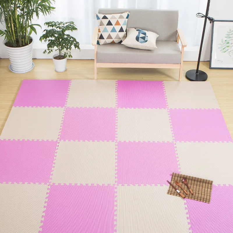 20Pcs Eva Foam Mat Soft Floor Tiles Interlocking Play Kids Baby Mats Gym 30X30cm 