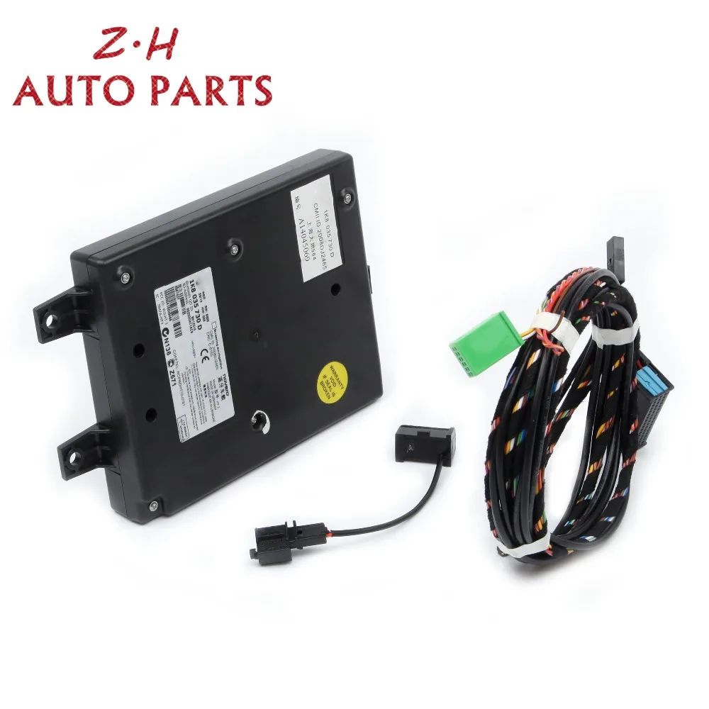 

New 9W2 Bluetooth Module+Bluetooth Harness+Microphone For VW Golf Jetta MK5 MK6 Passat B6 B7 Touran Eos Scirocco RCD510 RNS510