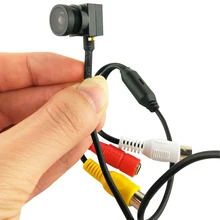 Аналоговая мини-камера VERYSMART 700TVL для домашнего видеонаблюдения, микро камера с углом обзора 140 градусов, HD видео