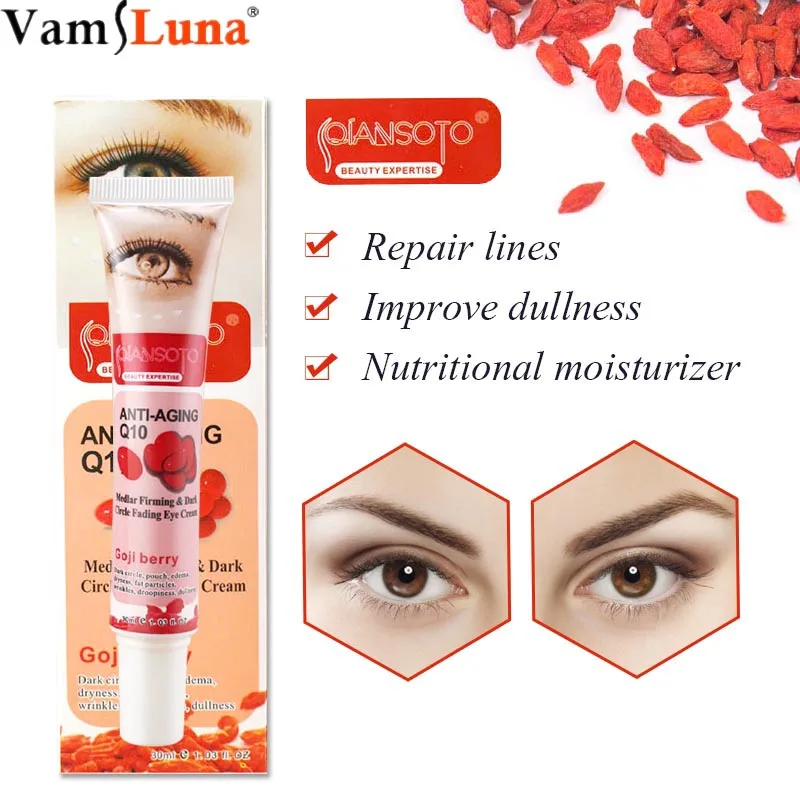  Goji Facial Cream + Goji Eye Cream Whitening Face Cream Serum Anti-wrinkle Whitening Anti Aging Rem