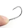 Octopus Fishing Hook With Double Bait Keeper Barbs 20pcs / Lots Carp Fishing High Carbon Steel Chimical Sharpen Barbed Fishhooks ► Photo 3/6