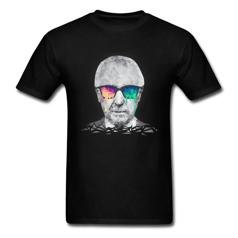 Albert Hofmann - Psychedelic Polygon Crystalised Portrait_black