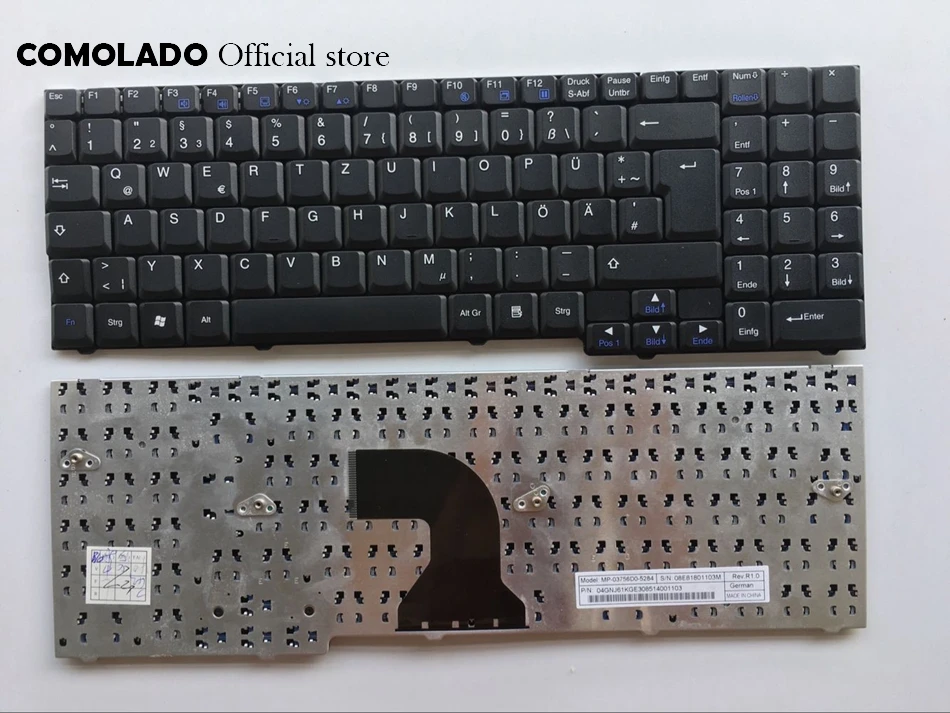 GR German Keyboard for Acer Packard Bell Easynote MX35 MX36 MX37 MX51 black laptop keyboard GR layout
