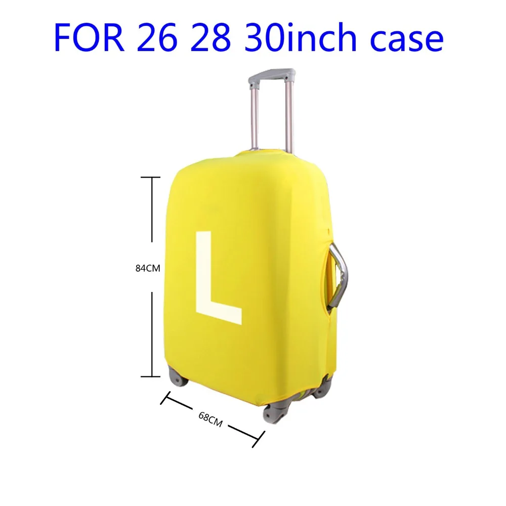 FORUDESIGNS/леопардовая Защитная крышка для чемодана эластичная 18-30 дюймов тележка чехол для дорожного чемодана на молнии в розницу
