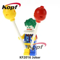 50 шт. kf2016 Super Heroes Джокер шар клоун Джокер клоун зеленый Фонари здания Конструкторы действие кирпич для Детский подарок Игрушечные лошадки