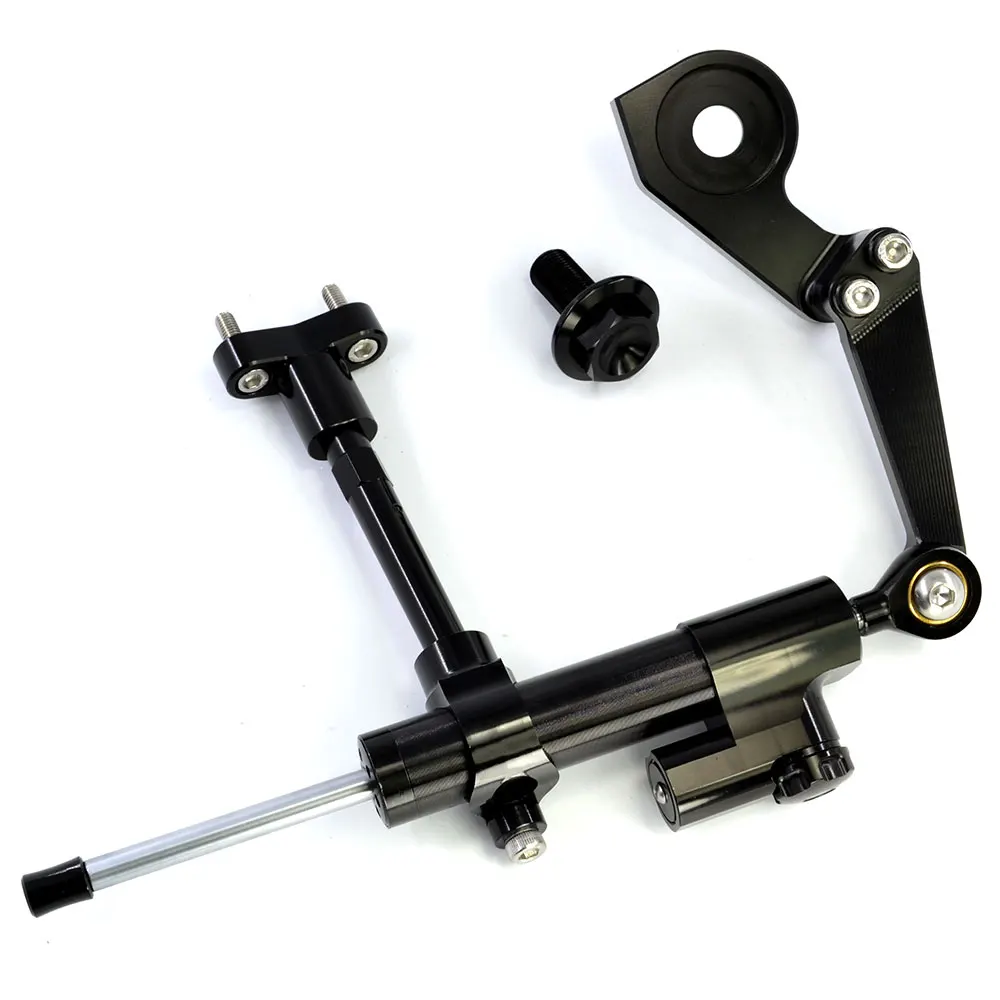 

BJMOTO Motorcycle CNC Universal Stabilizer Damper Complete Steering Mounting Bracket with Stand For Yamaha YZF R3 2015-2018