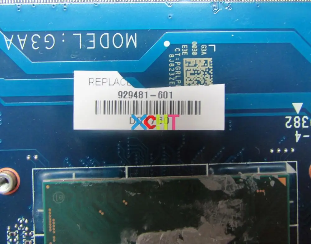 XCHT para HP Omen 15 15-CE 15T-CE000 serie 929481-601, 929481-001 DAG3AAMBAE0 GTX1050Ti 4 GB i7-7700 portátil placa base de prueba