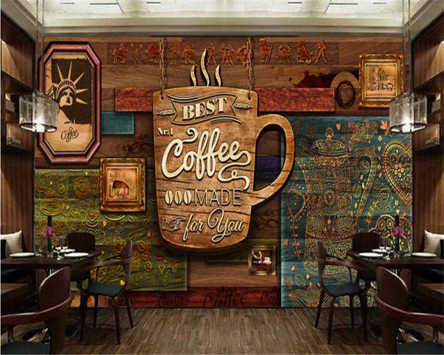 photo wall mural wallpaper Custom HD hand painted retro