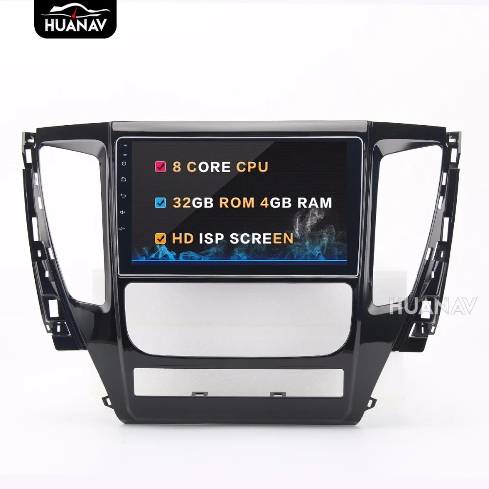 " MIRROK ссылка сенсорный экран 8 core Android8.0 4 ГБ+ 32 ГБ dvd-плеер gps навигации для Mitsubishi pajero sport
