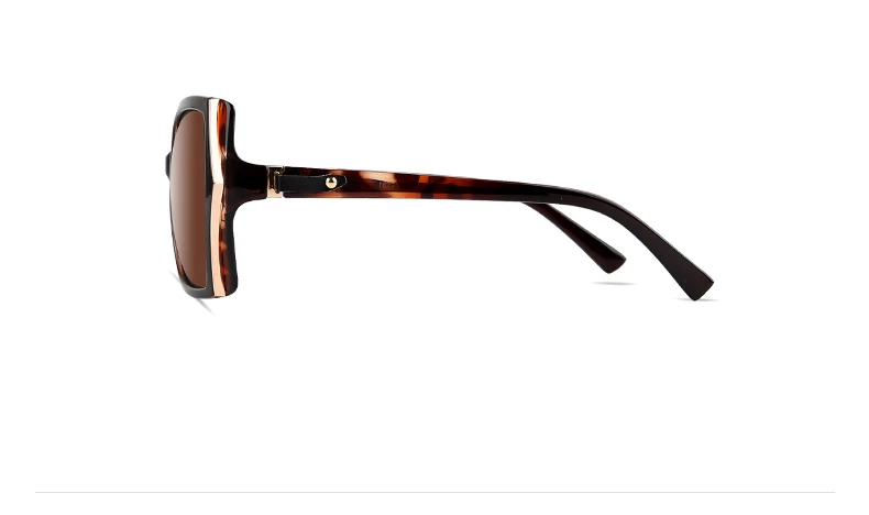 Женская мода Поляризованные солнцезащитные очки PARZIN Марка Большие Специальные оправы Классические Ретро Очки Водительский Щит Защита от УФ 400 9508