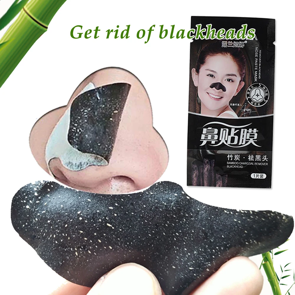 

Nose Blackhead Acne Deep Cleansing Purifying Peeling Black head Nose Pore Membranes Clay Mask Cleaner ROLANJONA 8PCS