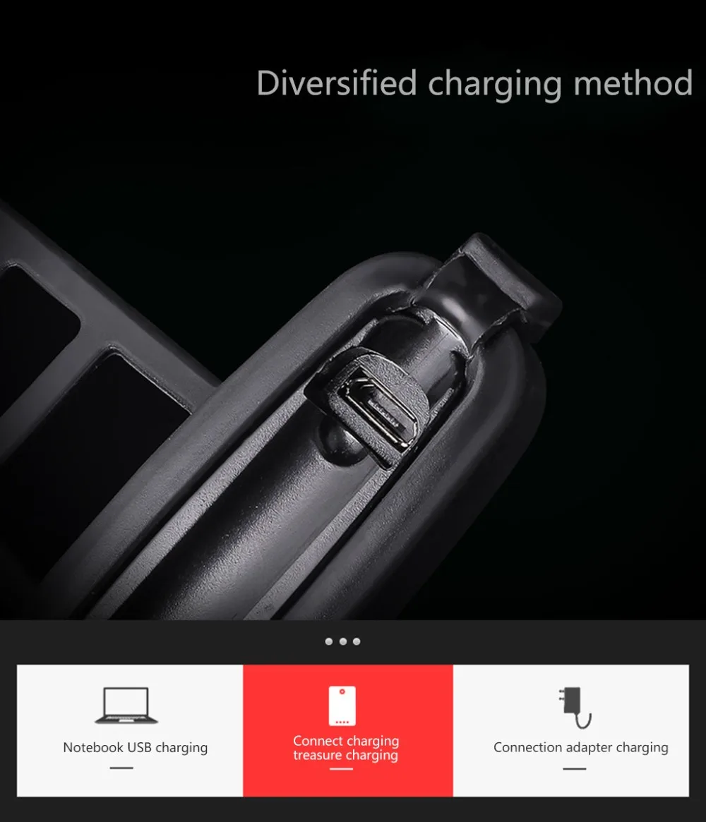 Зарядное устройство USB для велосипеда велосипед свет задний фонарь езда внимание лампа фонарик для велосипеда