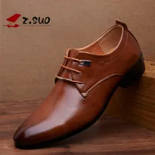 2017 New Men Business Shoes Man Luxury Leather Shoes Men’S Flat Oxfords Casual Shoe Black/Brown Footwear Male Shoes