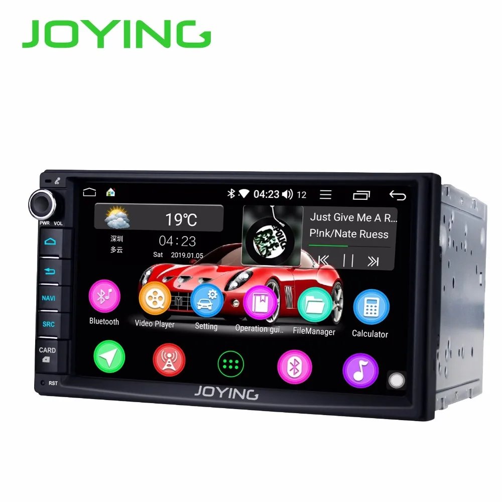 JOYING 2 din car radio HD 7'' Touch Screen 8 core 4GB RAM Android 8.1 ...