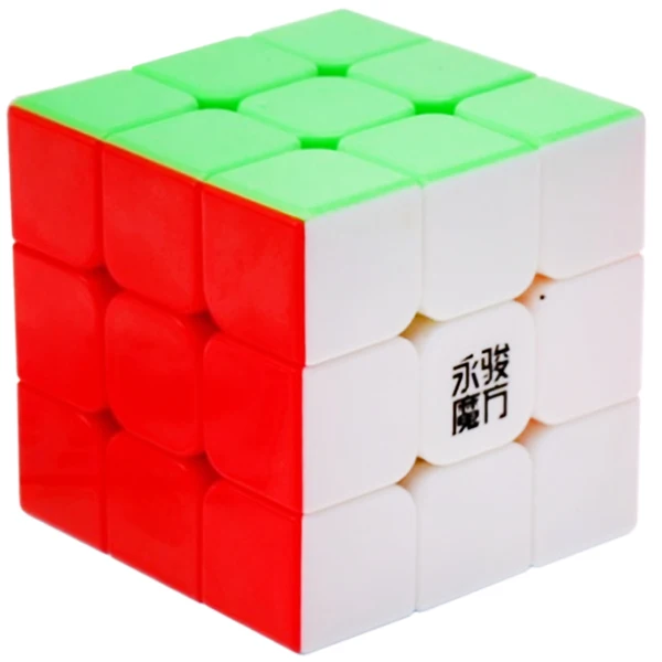 YJ YuLong, 3 слоя, 3*3*3, YongJun, 3x3x3, волшебный куб, игрушка для детей, головоломка и игры, куб, 5,7 см, для детей, без наклеек, Cubo Megico - Цвет: YJ MF SJ YL YGLS