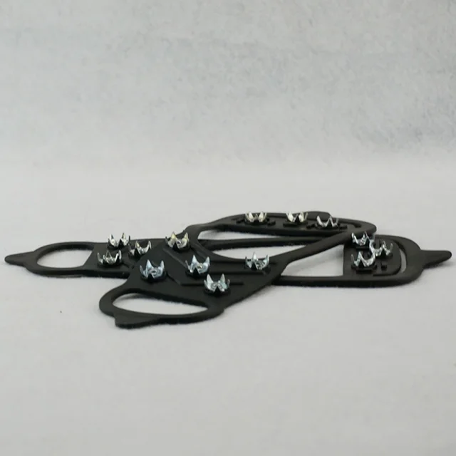 Winter 8 Studs Universal Ice Snow Shoe Spiked Grips Cleats Crampons Winter Climbing Camping Anti Slip Sneaker Accessories