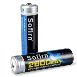 Sofirn 18650 мАч 2800 аккумуляторная батарея Предварительно заряженный В 3,7 V литий-ионная защита 18650 батареи для Светодиодный светодио дный