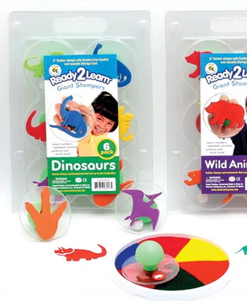 CENTER ENTERPRISES INC. CE-6763 READY2LEARN GIANT DINOSAURS STAMPERS (1)