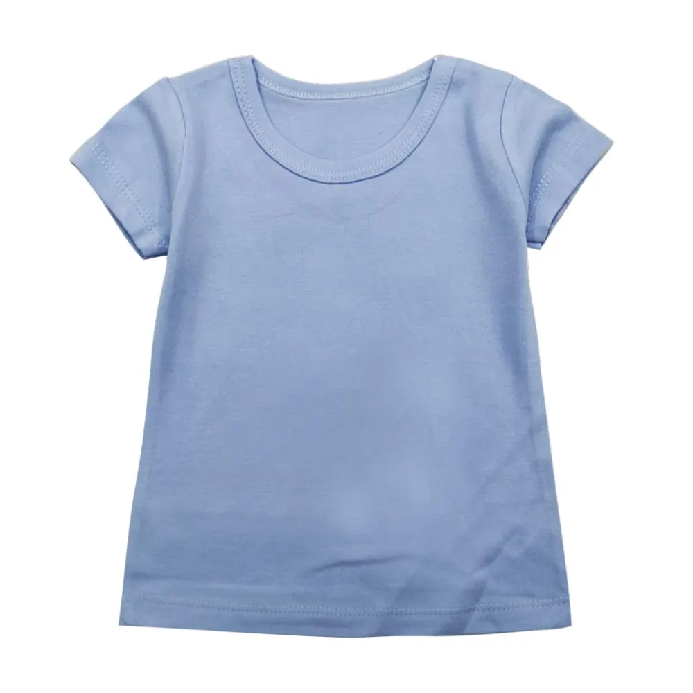 Летняя короткая футболка для мальчиков одежда для малышей дышащие однотонные хлопковые футболки детская одежда