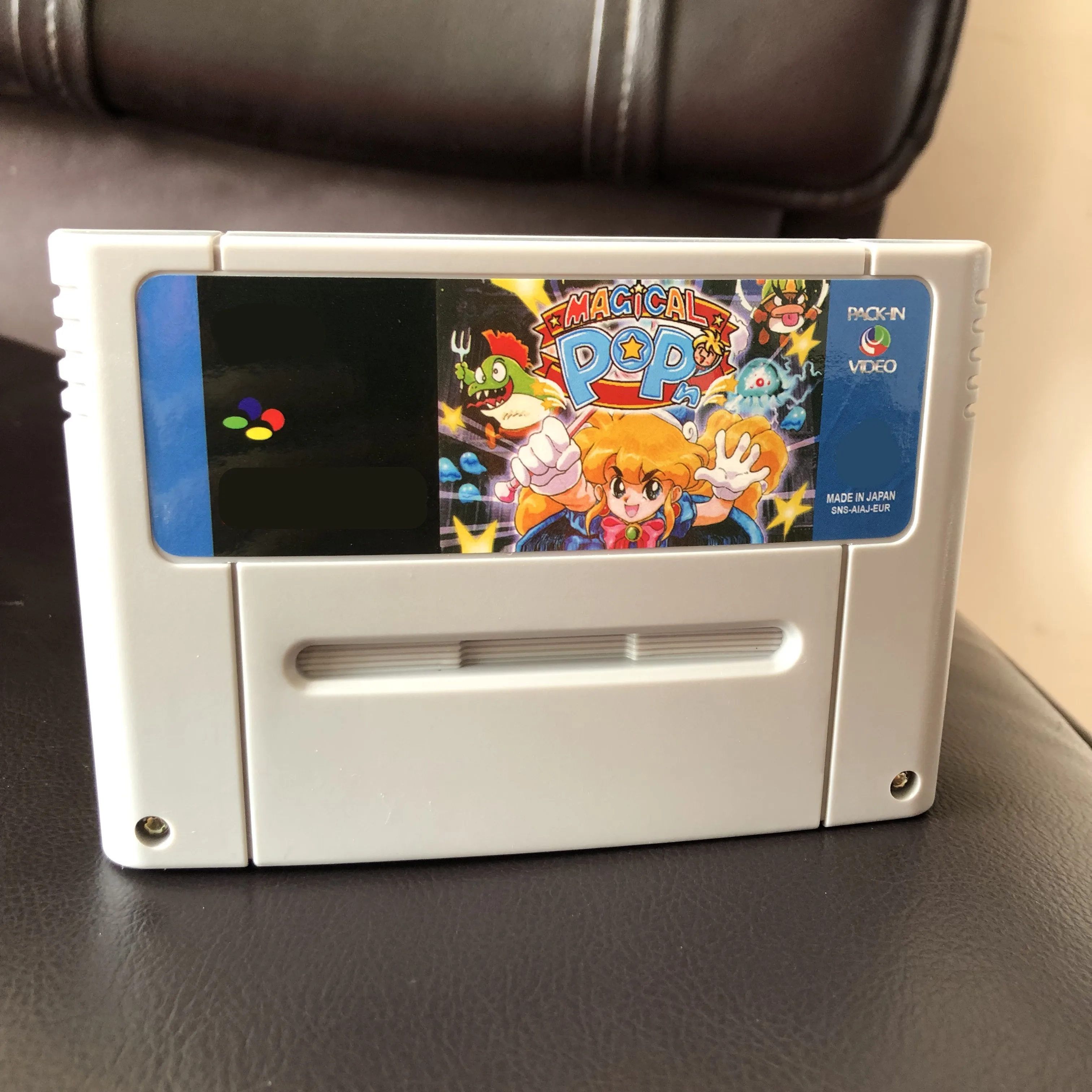 

Magical Pop'n English-PAL version 46pins video games card for PAL console !