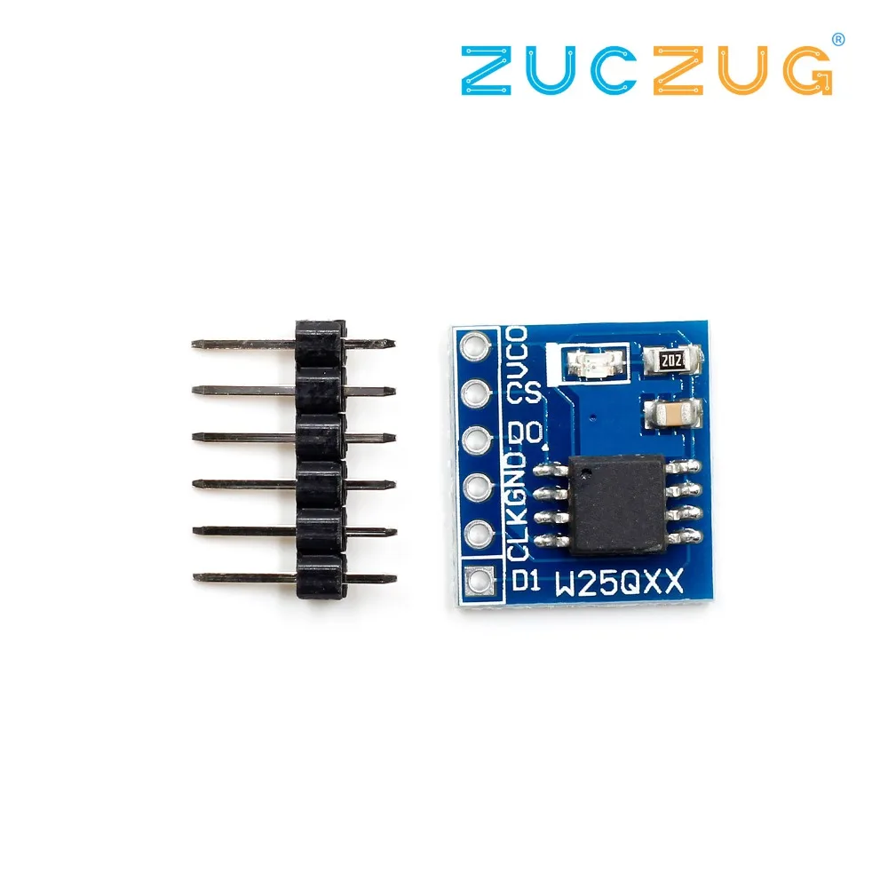 W25Q64 64 Мбит 8 флэш-память модуль SPI интерфейс BV FV | Электронные компоненты и