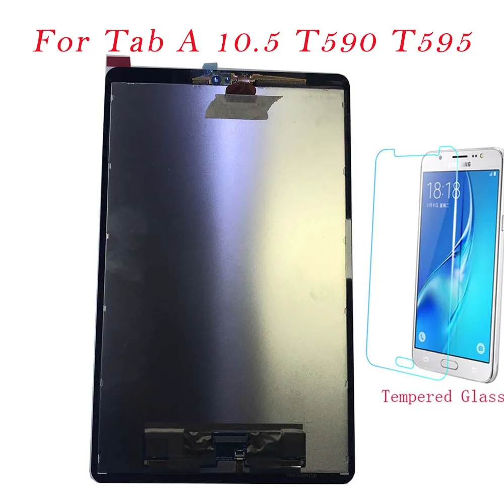 

Test Tablet LCDs For Samsung Galaxy Tab A 10.5 T590 T595 LCD Display Touch Screen Digitizer Assembly For Samsung Tab A 10.5 T590