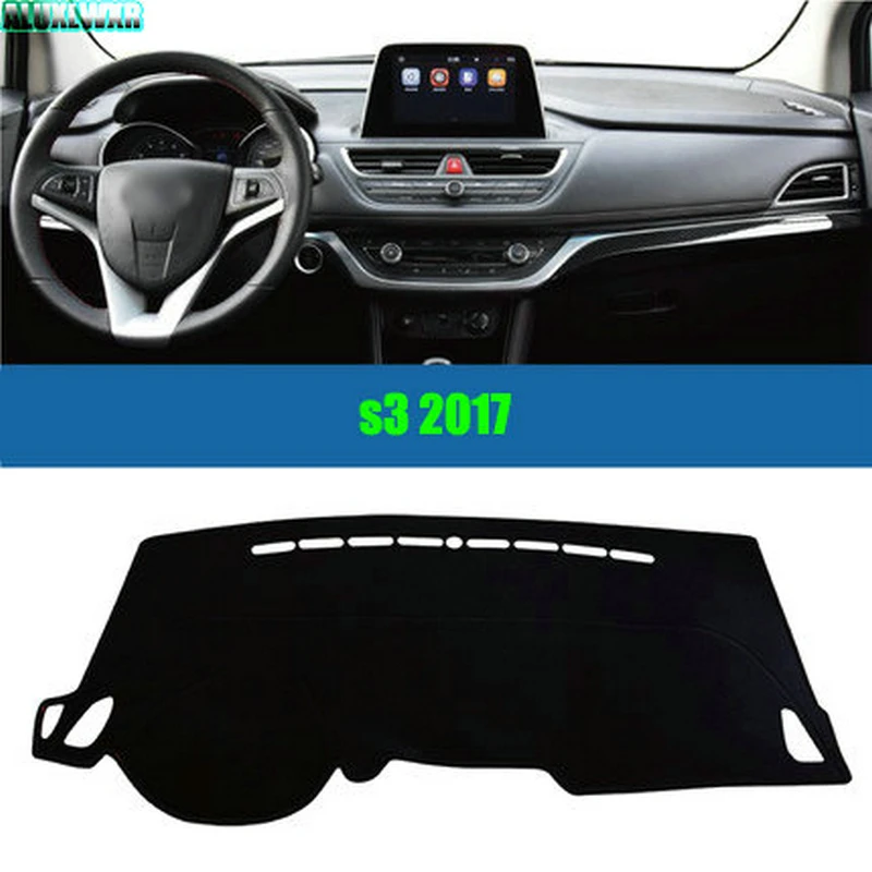 

Car dashboard Avoid light pad Instrument platform desk cover Mats Carpets Auto accessories For JAC S3 2017 car-styling accessory