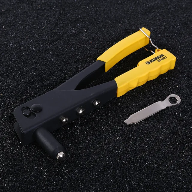 Rivet Tool Riveter Gun Blind Rivets 2.4mm/ 3.2mm/ 4.0mm/ 4.8mm Repair Tools Kit Handheld Tool Set for Metal Woodworking