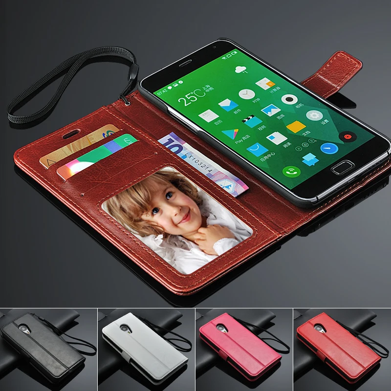 Deluxe Retro Wallet PU Leather Case for Meizu MX4 Pro Flip Book Style Phone Bag Cover with Card Holder |